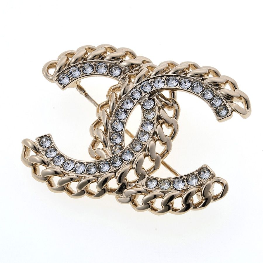 シャネル / CHANEL ココマーク ブローチ B21C メタル ゴールド 【中古