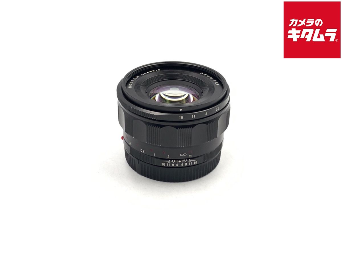 【中古】 【並品】 コシナ フォクトレンダー NOKTON classic 35mm F1.4（ソニーE用）