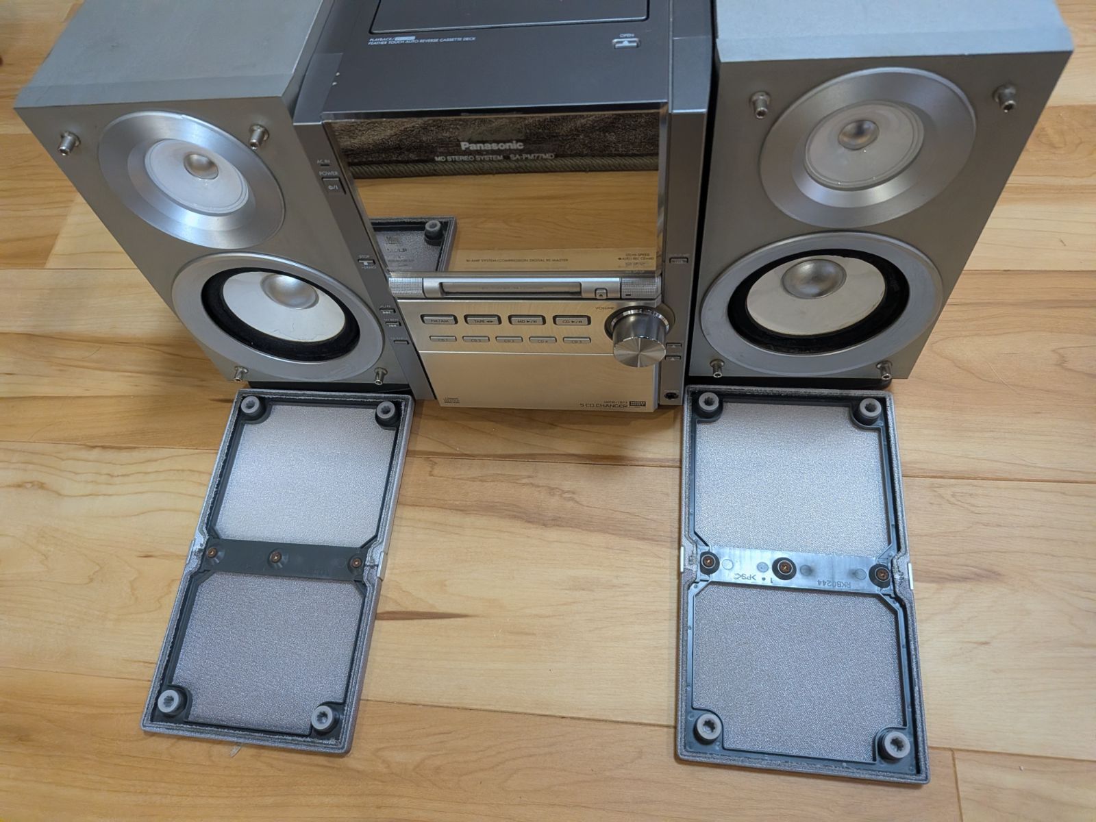 Panasonic MDステレオシステム SA-PM77MD ミニコンポ パナソニック