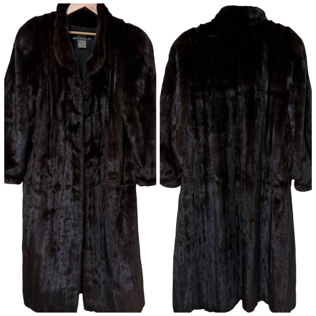 【BLACK GLAMA ブラックグラマ】　着丈120￼cm ミンクコート　毛皮