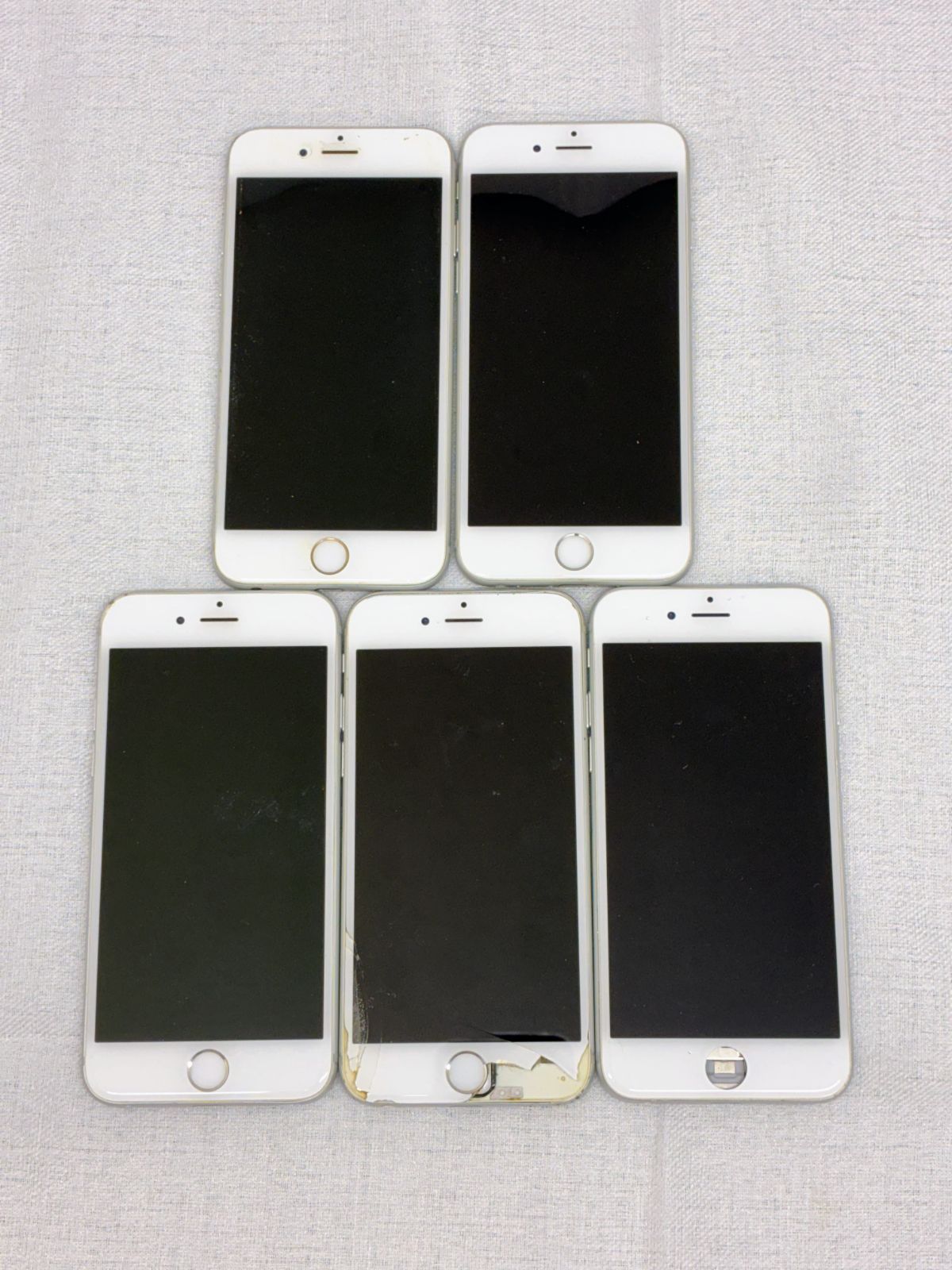 部品取り用】iPhone 6 ジャンク本体 5台セット（型番A1586） - メルカリ