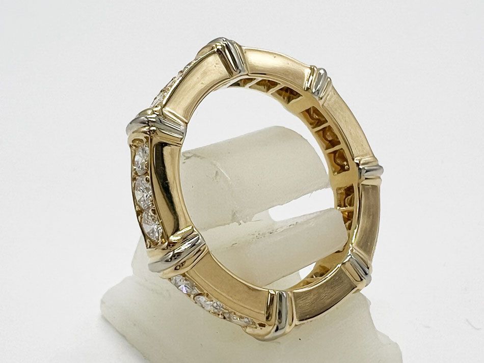 Cartier カルティエ リング 指輪 コンテッサ フルダイヤ 750 K18