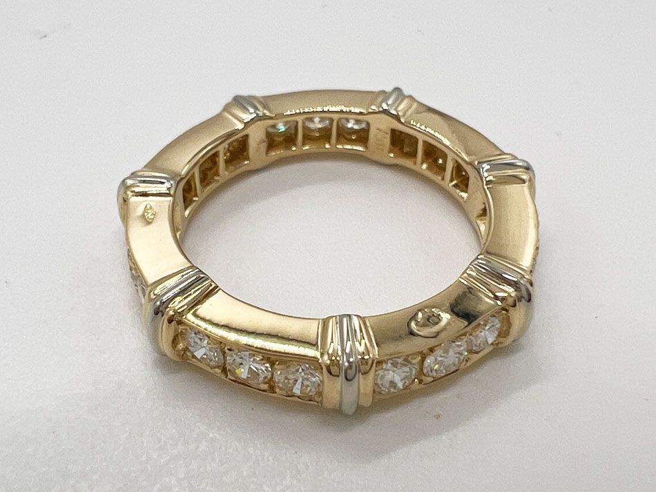Cartier カルティエ リング 指輪 コンテッサ フルダイヤ 750 K18