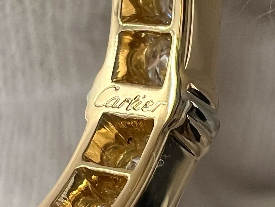 Cartier カルティエ リング 指輪 コンテッサ フルダイヤ 750 K18