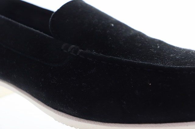 FERRANTE CAMOSCIO BLACK M UK6 24.5 黒 sir フェランテ FERRANTE CAMOSCIO BLACK M UK6 24.5cm相当 スエード
