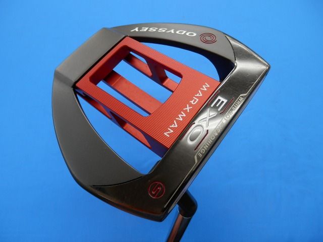 パター 即決 Ｃ９５ 中古美品 オデッセイ エクソー ＥＸＯ マークスマン Ｓ　オリジナルスチール ３３インチ ３度[5853]即発送