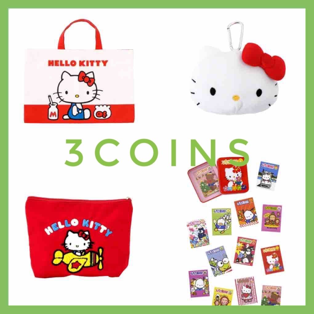 ❗️新品 スリーコインズ キティ 3coins サンリオ キャラクター ハロー