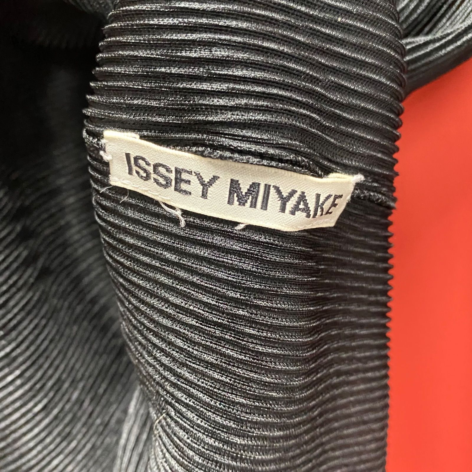 ISSEY MIYAKE イッセイミヤケ プリーツ ブラック 長袖 ブラウス シャツ