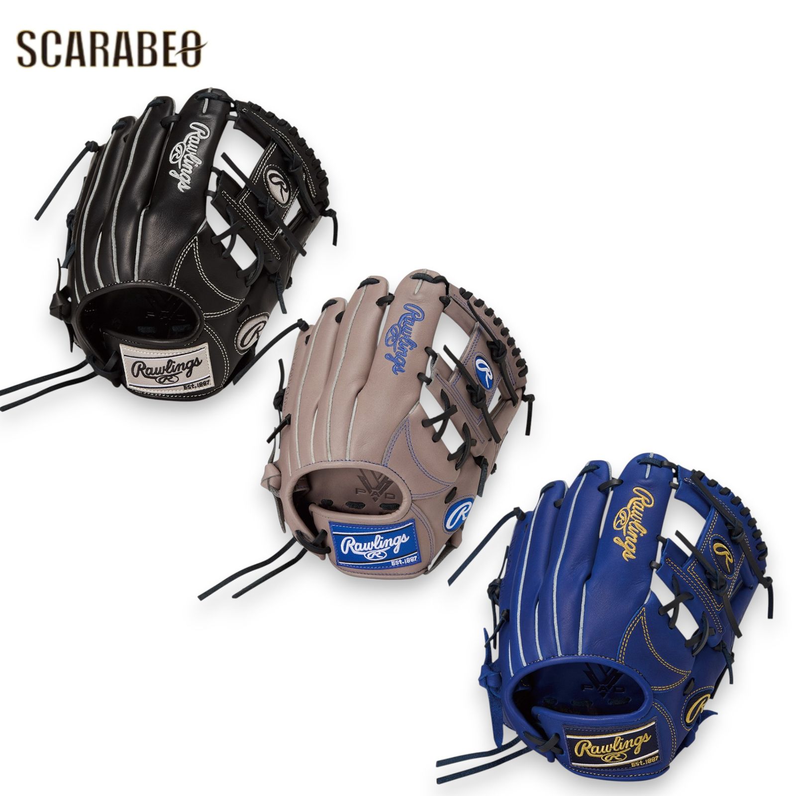 ローリングス ジュニア グラブ HYPER TECH R9 SERIES オールラウンド用 サイズM 少年野球 軟式グローブ 即使用 J号対応 Rawlings gj6r9g9m 12,090円