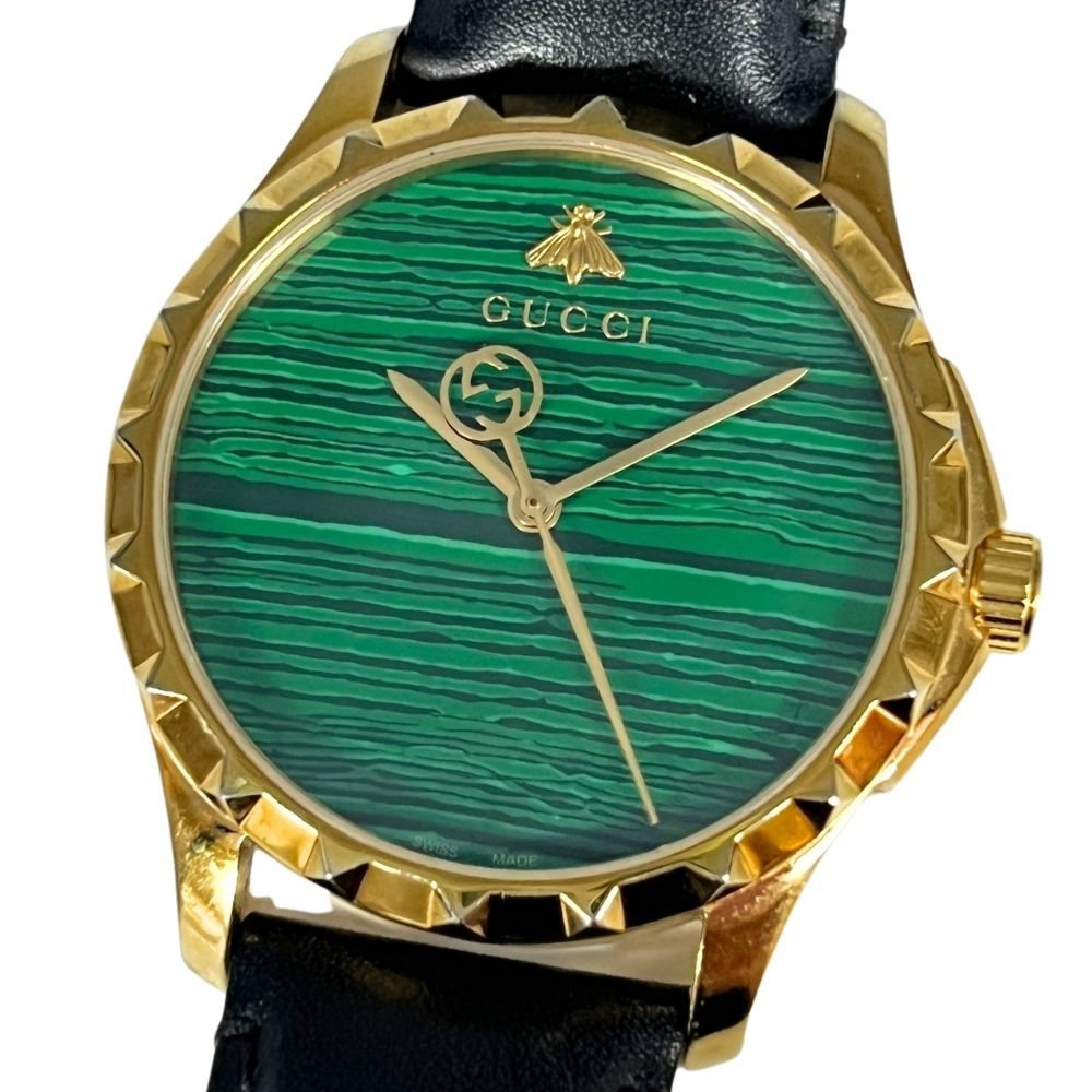 GUCCI グッチ 126.4 Gタイムレス ビー(蜂) クォーツ メンズ 腕時計