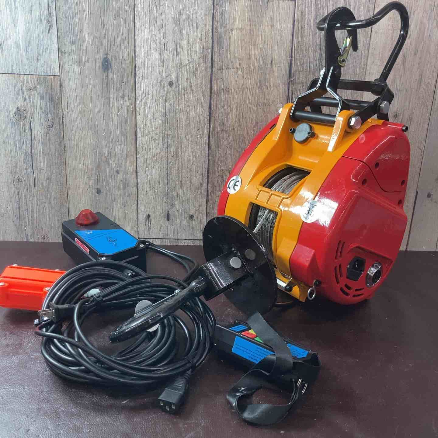 【中古品】XIAOJINGANG 電動ウインチ DU-160A 無線リモコン付属【東大和店】