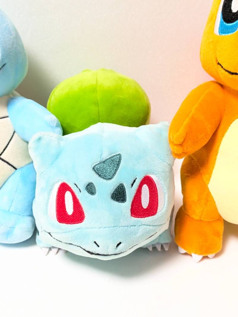 アニメ ポケモン ポケモンセンター限定 初代御三家 ぬいぐるみ 3点