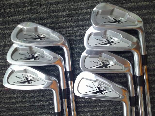中古 アイアンセット キャロウェイ X-FORGED/DG(JP) 6本セット/S300/26