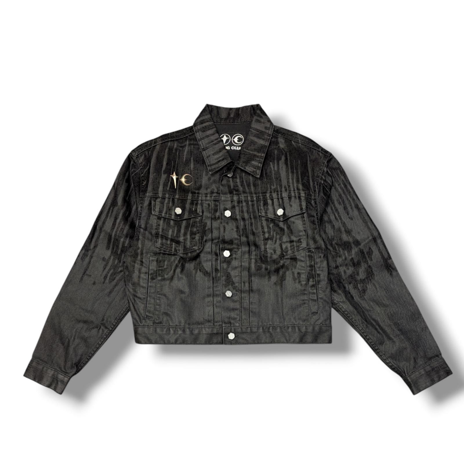 THUG CLUB 25SS Blood Lazered Denim Jacket デニムジャケット Gジャン