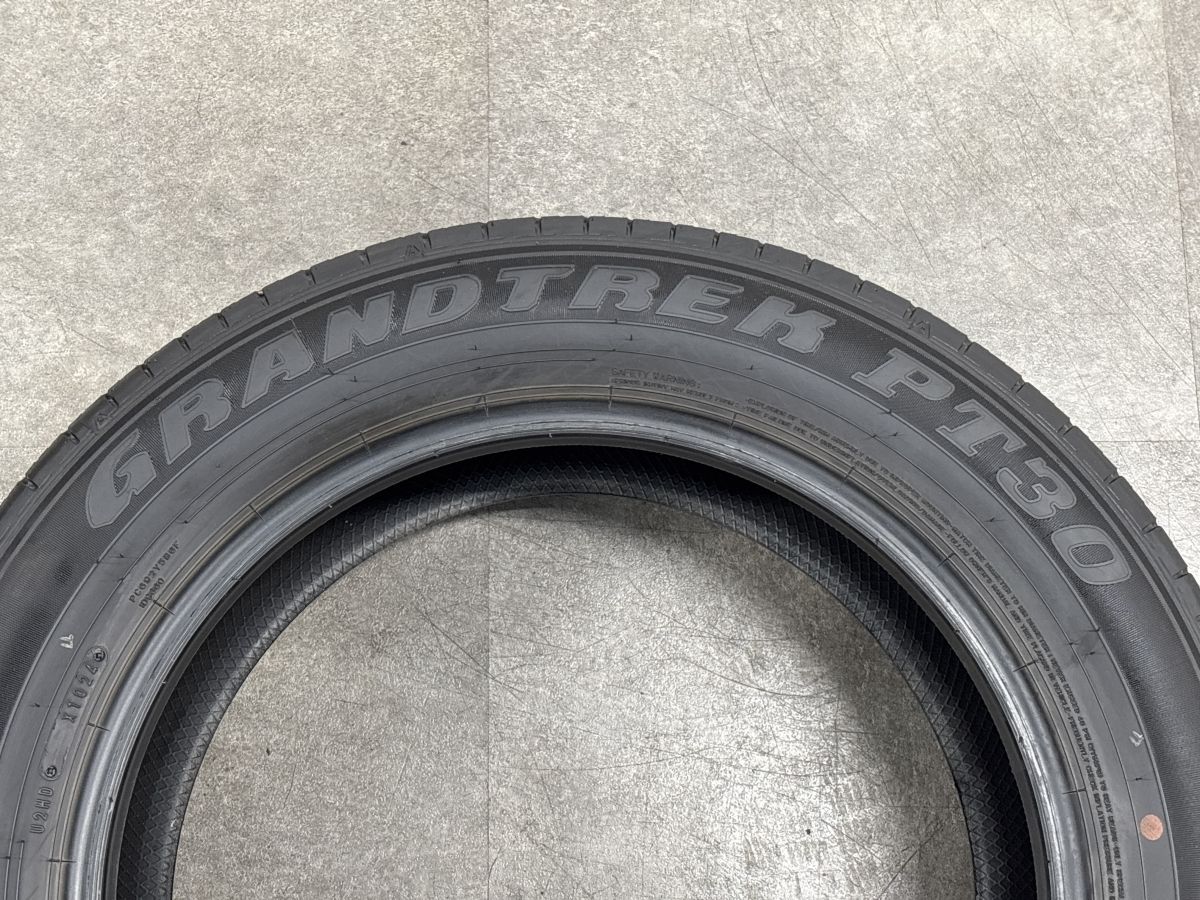2024年製 バリ溝】ダンロップ グラントレック PT30 225/60R18 4本