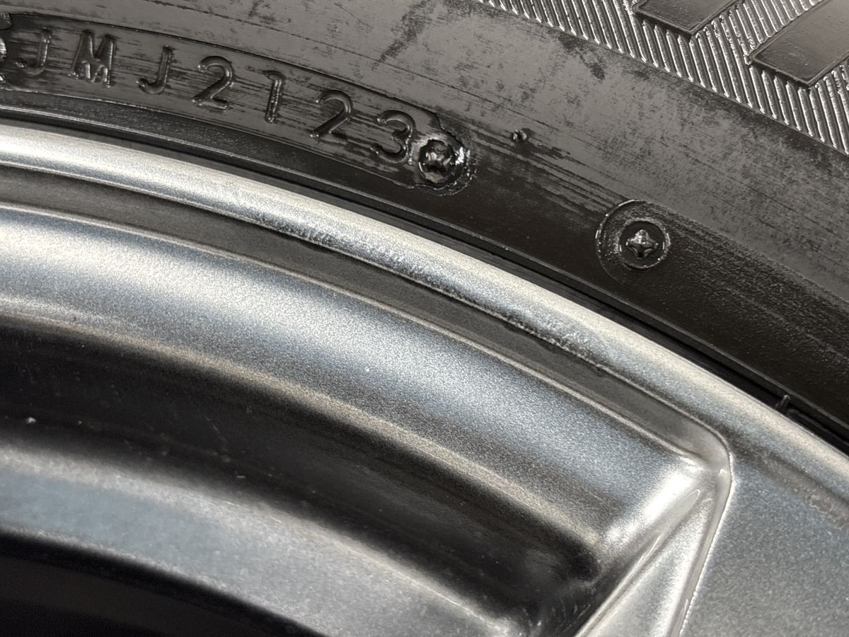 美品 バリ溝】WORK セプティモ 16in 6.5J +48 PCD100 ブリヂストン 