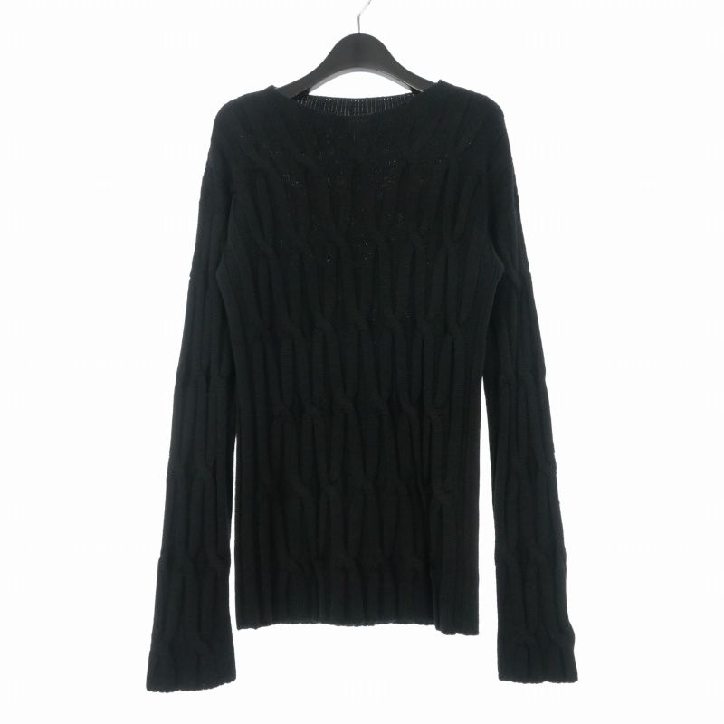アルマーニ コレツィオーニ ARMANI COLLEZIONI クルーネック ケーブル