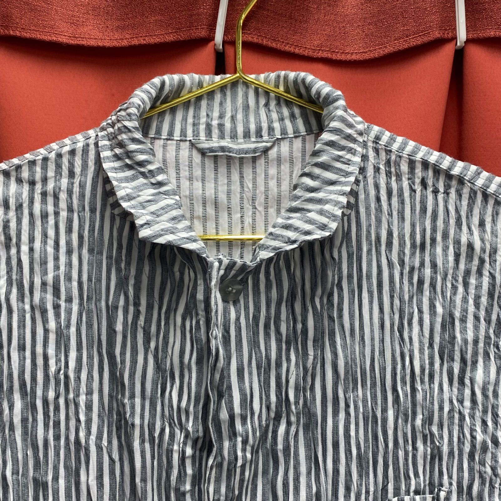 ISSEY MIYAKE MAN イッセイミヤケメン メンズ シャツ 長袖 プリーツ