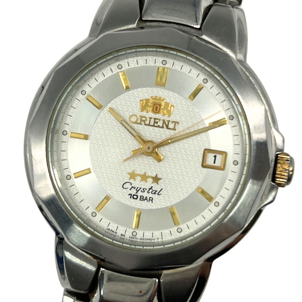 ORIENT STAR オリエントスター Crystal 3 Star クォーツ メンズ 腕時計