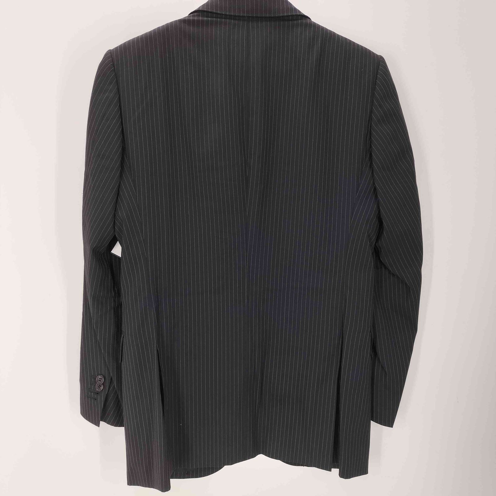 Belvest バーニーズ別注 段返り ストライプ セットアップ 背抜き 46 イーズィーバイゼニア E.Z BY ZEGNA 裏地背抜き 絹 シルク メリノ