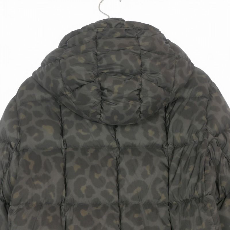 タトラス TATRAS 15AW FULGU レオパード柄 フーデッド ダウン