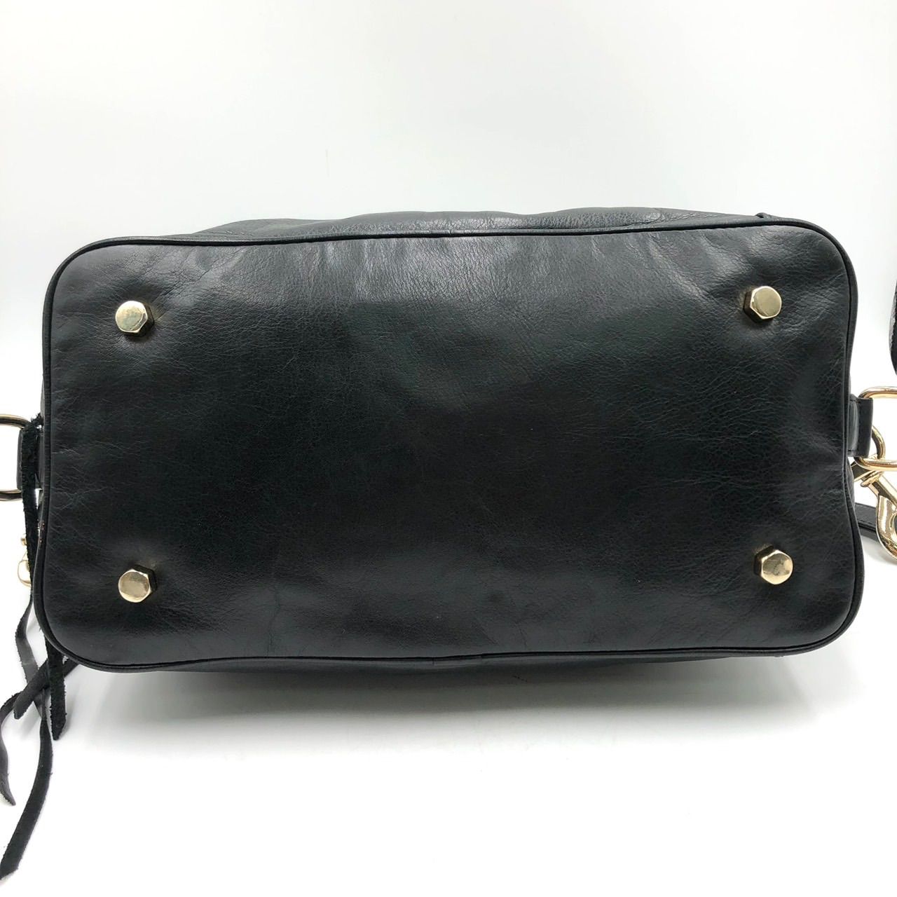 レベッカミンコフ REBECCAMINKOFF 2WAY ハンドバッグ 黒 - メルカリ