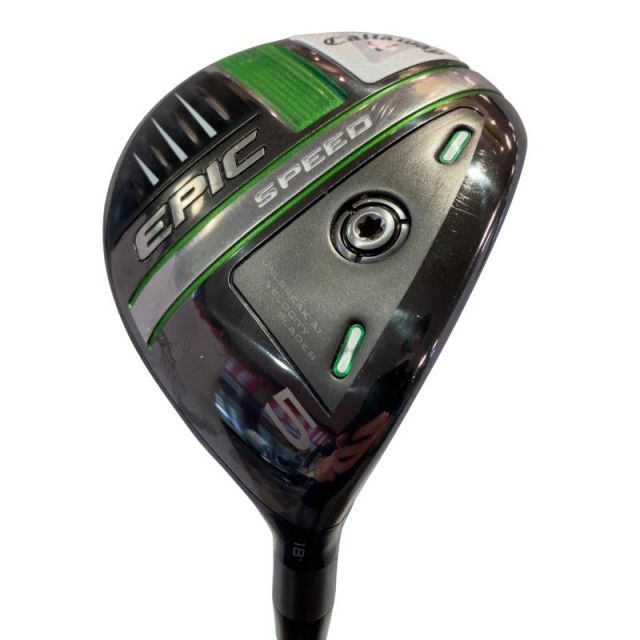 【中古】 キャロウェイ EPIC SPEED 5W フェアウェイウッド FW Diamana 50 for CW(2021 EPIC FW) (フレックスR) メンズ 男性用 右利き 右用 Cランク ゴルフクラブ