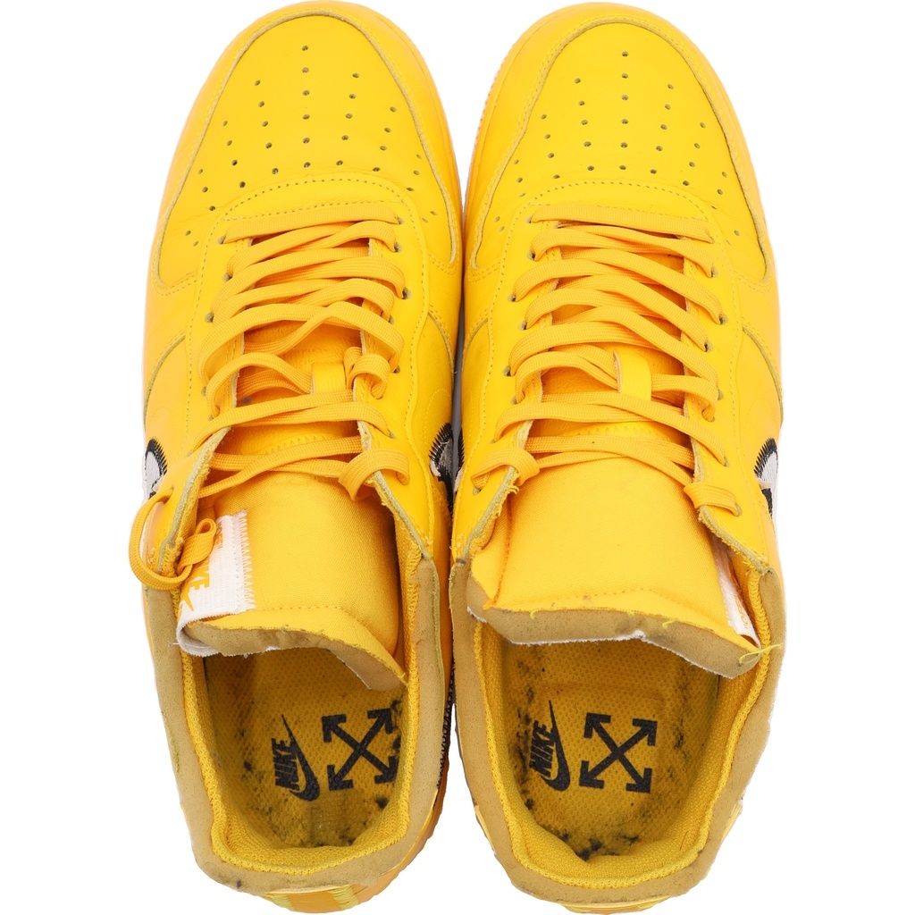 NIKE (ナイキ) ×OFF-WHITE AIR FORCE 1 LOW UNIVERSITY GOLD DD1876