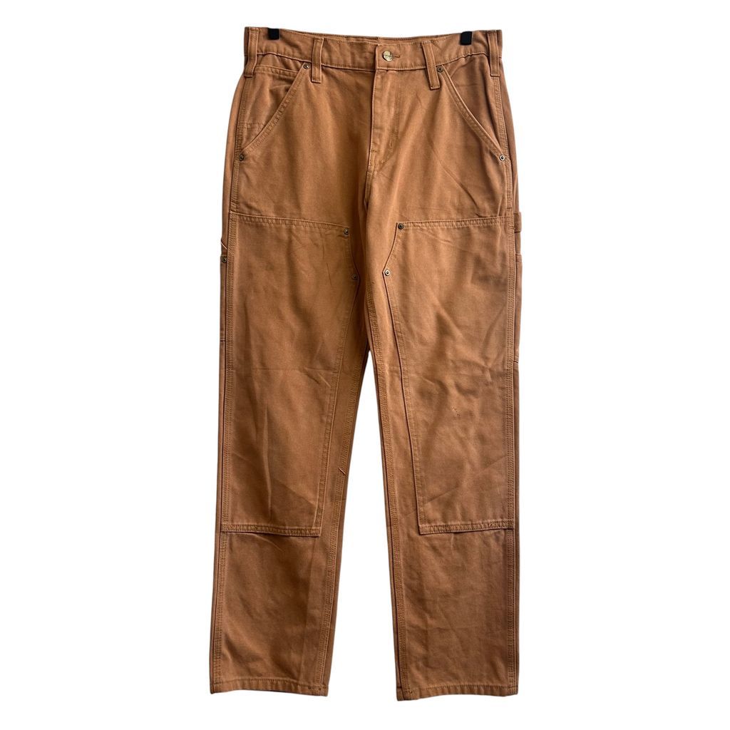 。*様 14年メキシコ製carhartt ダブルニー ペインターパンツ MOS メキシコ製 美品 Carhartt カーハート double knee ダブルニー
