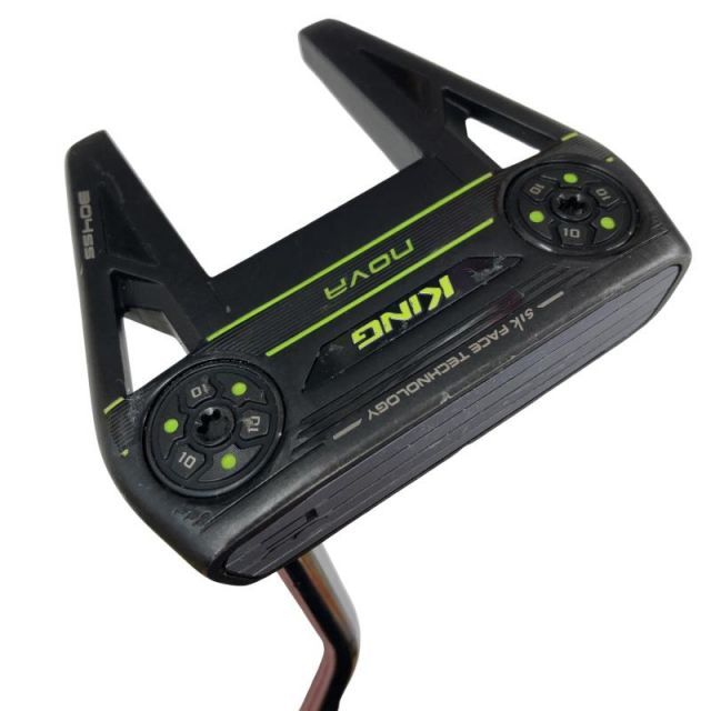 【中古】 コブラ KING NOVA シングルベンド 34インチ パター PT スチール (フレックスその他) メンズ 男性用 右利き 右用 Cランク ゴルフクラブ