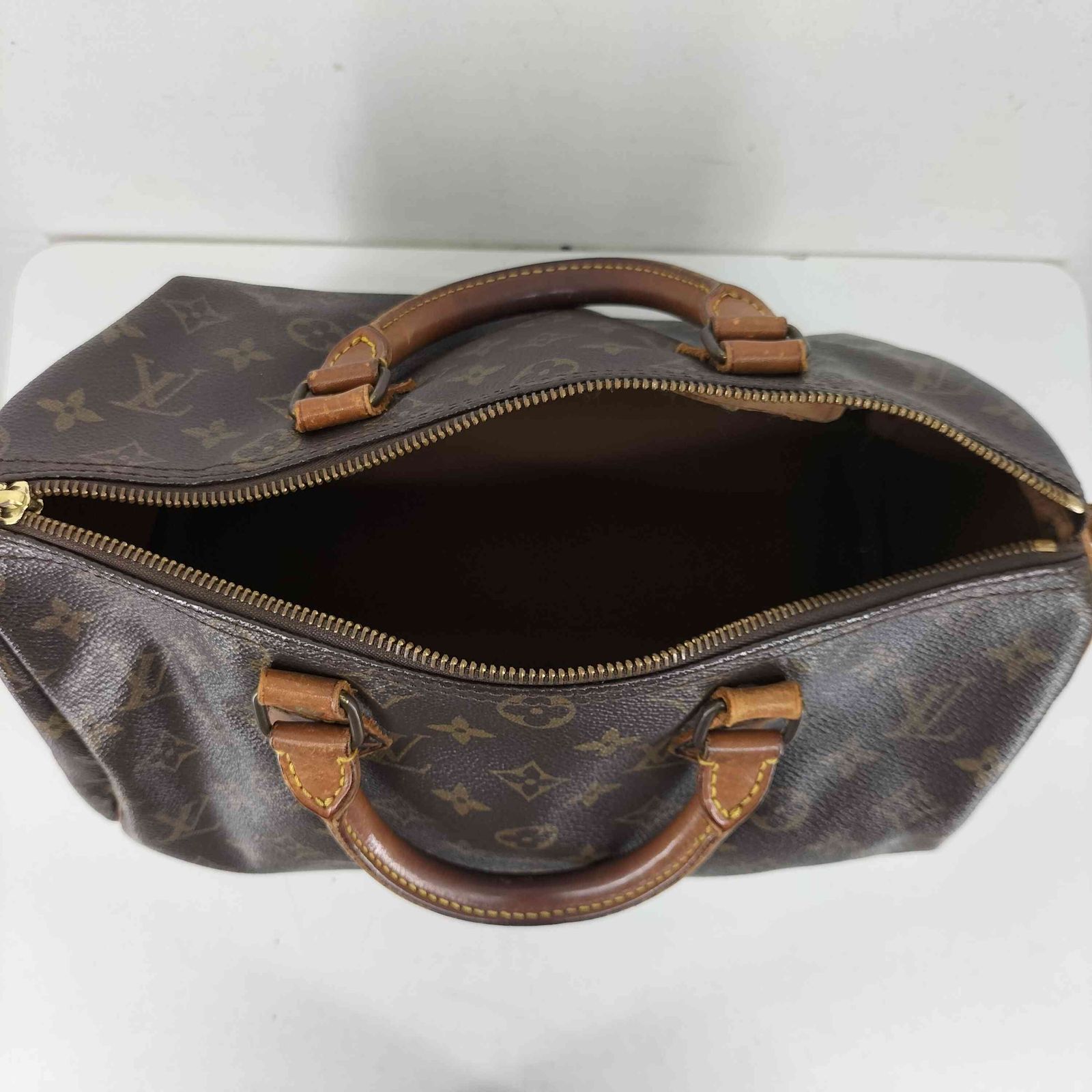 ルイヴィトン LOUIS VUITTON モノグラム スピーディ30 ボストン バッグ