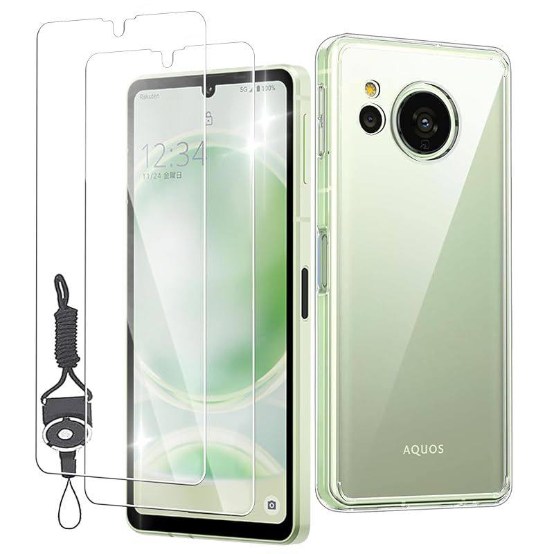 新品】 【2+1枚セット】AQUOS sense8 用の フィルム+AQUOS sense8 用の