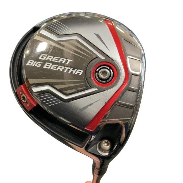 【中古】 キャロウェイ GREAT BIG BERTHA(2015) 9° ドライバー DR リシャフト (フレックスその他) メンズ 男性用 右利き 右用 Cランク ゴルフクラブ