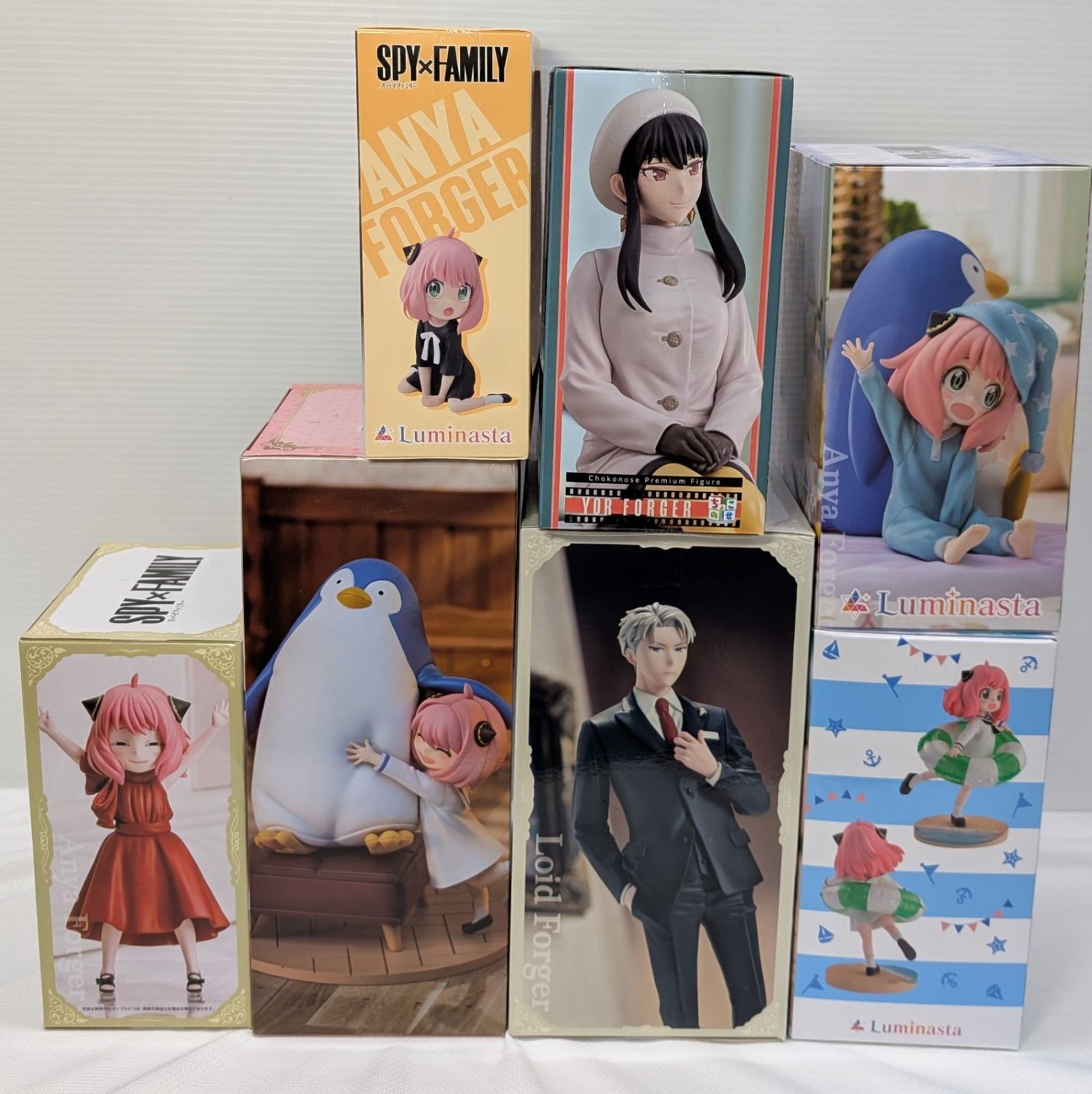 SPY×FAMILY スパイファミリー フィギュア 7点セット - メルカリ