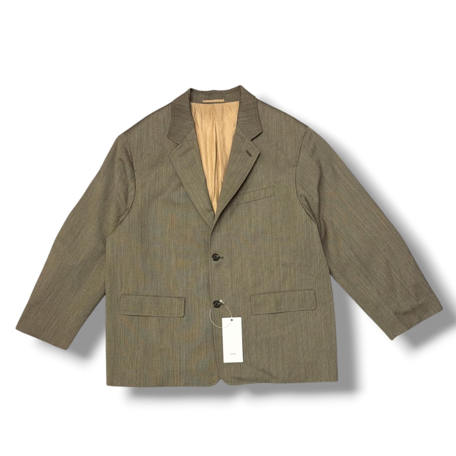 参考上代74800円 Graphpaper 26SS Melange Herringbone Sack Jacket