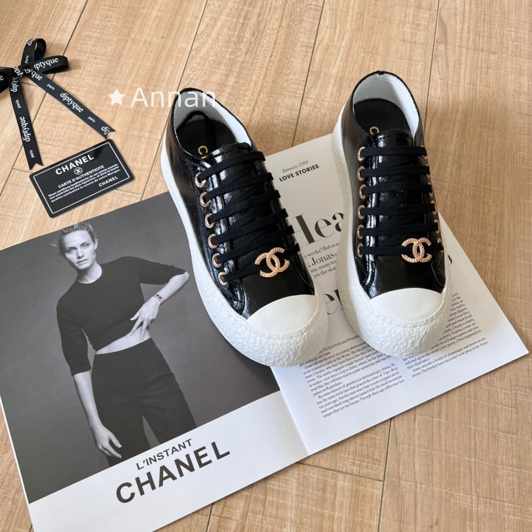 激レア 本日特価 美品新品 CHANEL シャネル スニーカー レディース