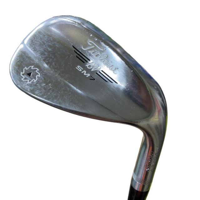 【中古】 タイトリスト VOKEY SPIN MILLED SM7 ツアークロム 52°/12°F ウェッジ WG NS PRO 950GH (フレックスS) メンズ 男性用 右利き 右用 Cランク ゴルフクラブ