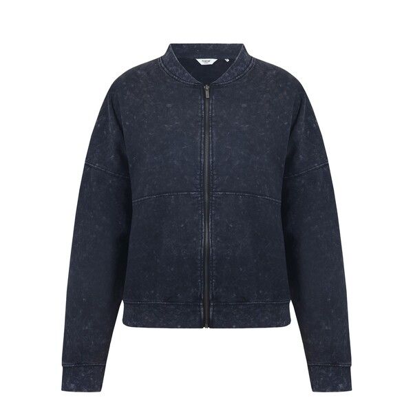 ファイヤートラップ レディース アウター パーカー・スウェット フリース ジャケット Firetrap Fleece Bomber Jacket Acid Wash