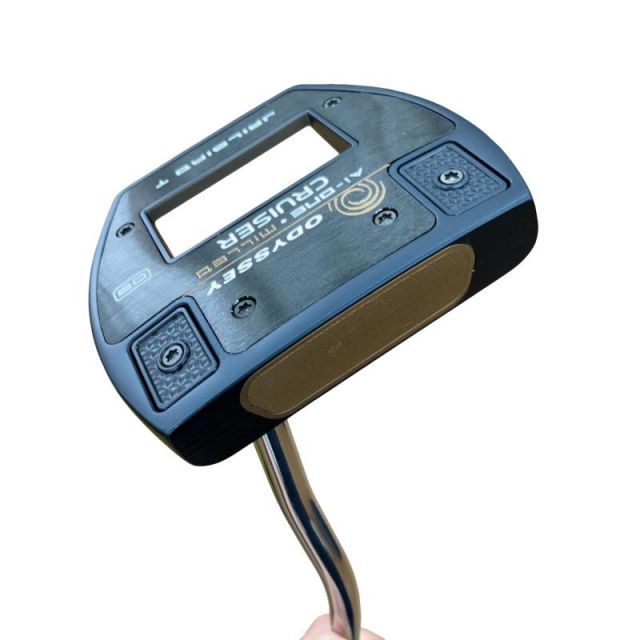 【中古】 オデッセイ Ai-ONE・MILLED CRUISER JAILBIRD VERSA90 T DB 38インチ パター PT STROKE LAB 140 スチール (フレックスその他) メンズ 男性用 右利き 右用 Bランク ゴルフクラブ