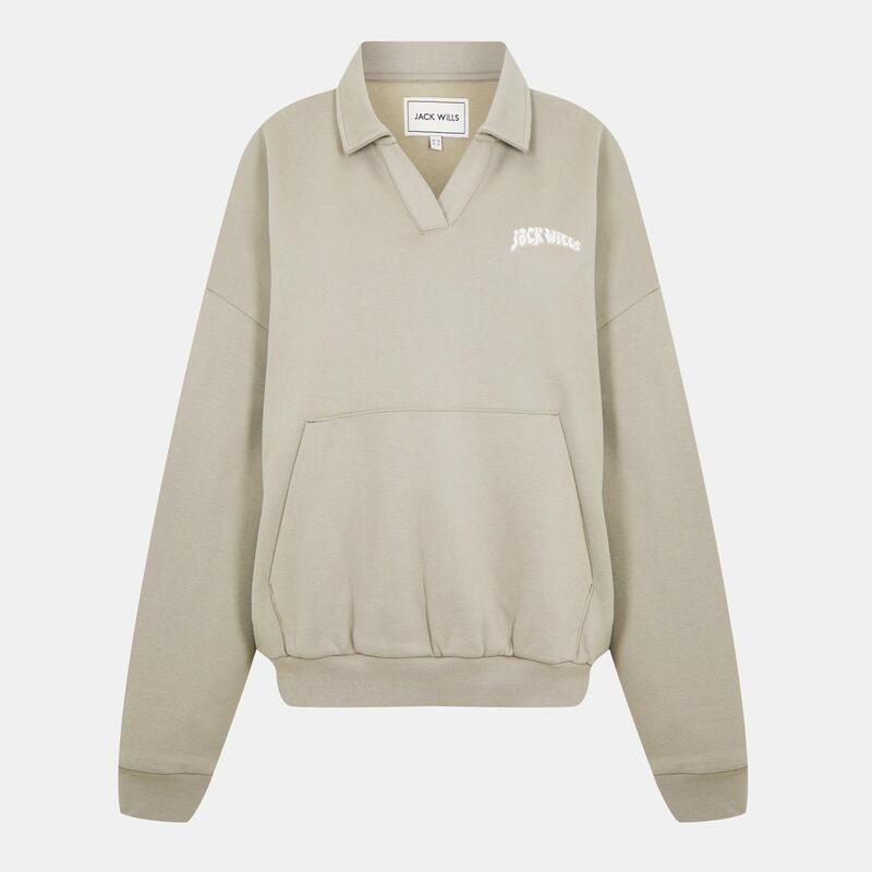 ジャック ウィルス レディース アウター パーカー・スウェット シャツ グラフィック Jack Wills Graphicrew Sweatshirtaupe トープ