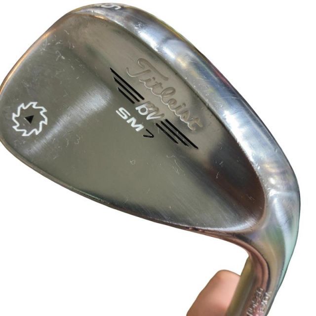 【中古】 タイトリスト VOKEY SPIN MILLED SM7 ツアークロム 56°/14°F ウェッジ WG NS PRO 950GH (フレックスS) メンズ 男性用 右利き 右用 Cランク ゴルフクラブ