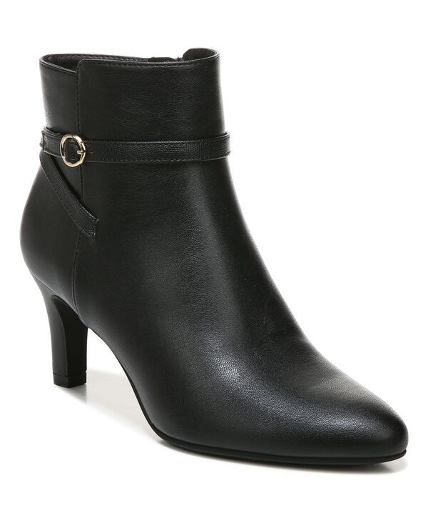 ライフストライド レディース シューズ ブーツ・レインブーツ LifeStride Guild Booties Black Faux Leather ブラック 18,346円