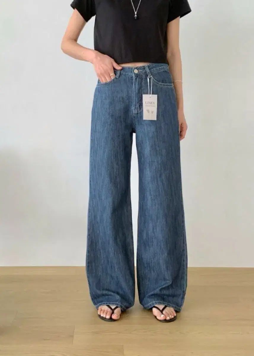 セミーワイド リネン パンツ ストレートフィット サマー デニム 新品 まとめ 出品