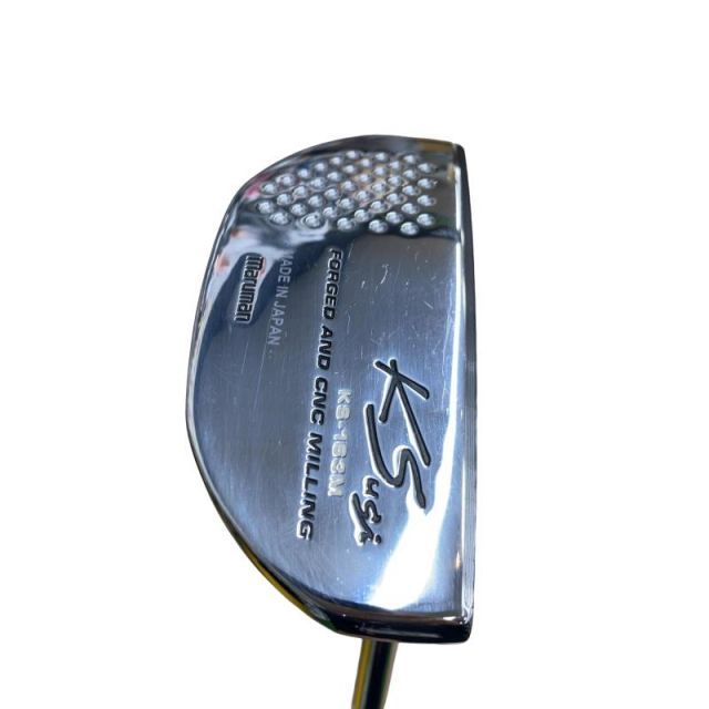 【中古】 マジェスティゴルフ(旧マルマン) KS 163M 34インチ パター PT スチール (フレックスその他) メンズ 男性用 右利き 右用 Cランク ゴルフクラブ