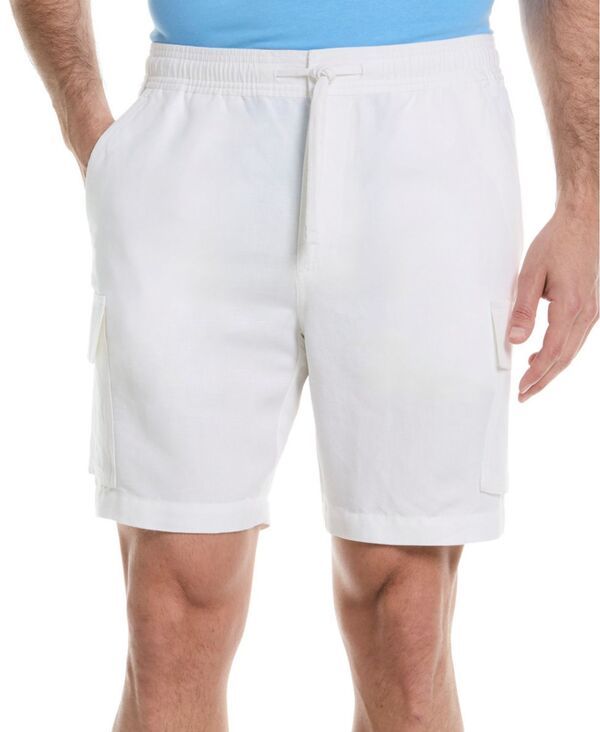 キューバベラ メンズ ボトムス ハーフパンツ・ショーツ ショートパンツ Cubavera Mens 8 Drawstring Cargo Shorts Brilliant White ホワイト