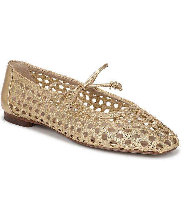 サムエデルマン レディース シューズ パンプス Sam Edelman Womens Marcie Mary Jane Flats Amber Gold アンバー