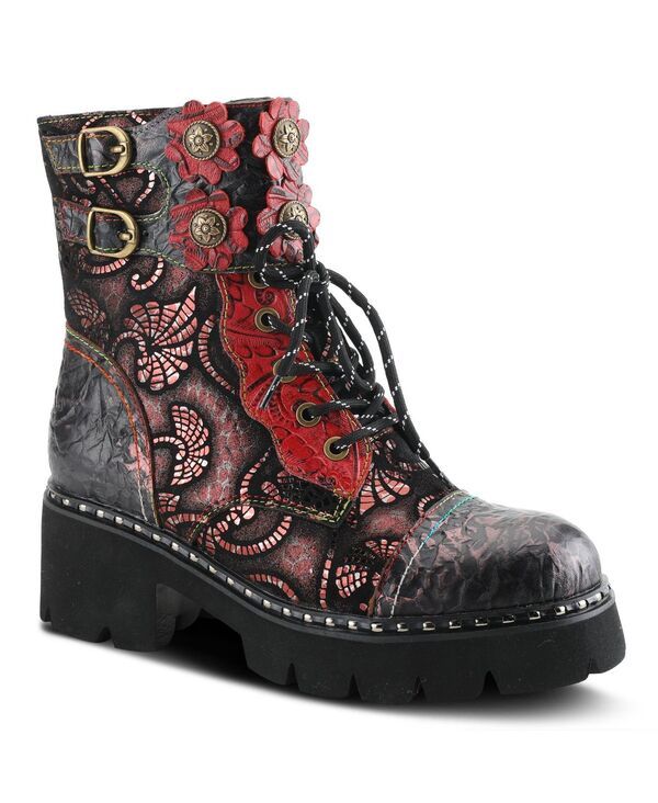 ラリティステ レディース シューズ ブーツ・レインブーツ フラワー柄 カットアウト レザー フラワー LArtiste L Artiste Women s LIMITLESS Leather Comb