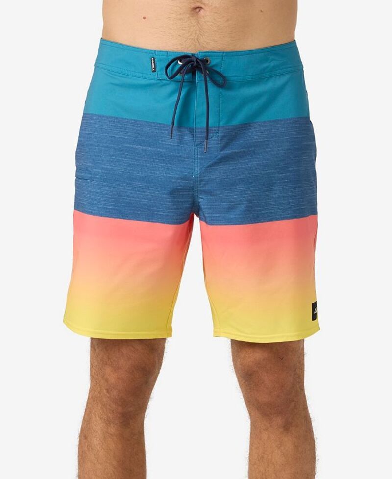 オニール メンズ ボトムス ハーフパンツ・ショーツ ONeill Mens Hyperfreak Heat Block 19 Short Stormy