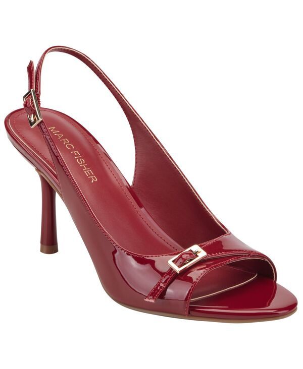 マークフィッシャー レディース シューズ サンダル Marc Fisher Womens Paza Slingback Stiletto Dressandals Red Patent レッド