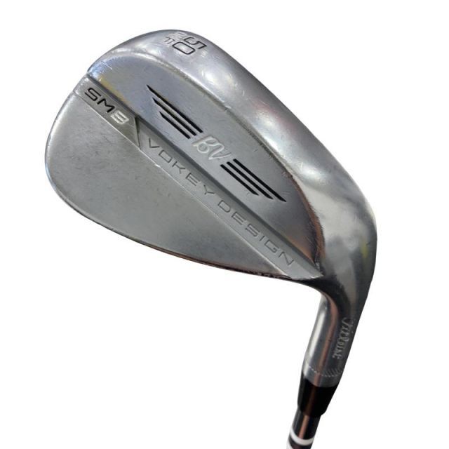 【中古】 タイトリスト VOKEY SPIN MILLED SM8 ツアークロム 50°/08°F ウェッジ WG Dynamic Gold (フレックスS) メンズ 男性用 右利き 右用 Cランク ゴルフクラブ
